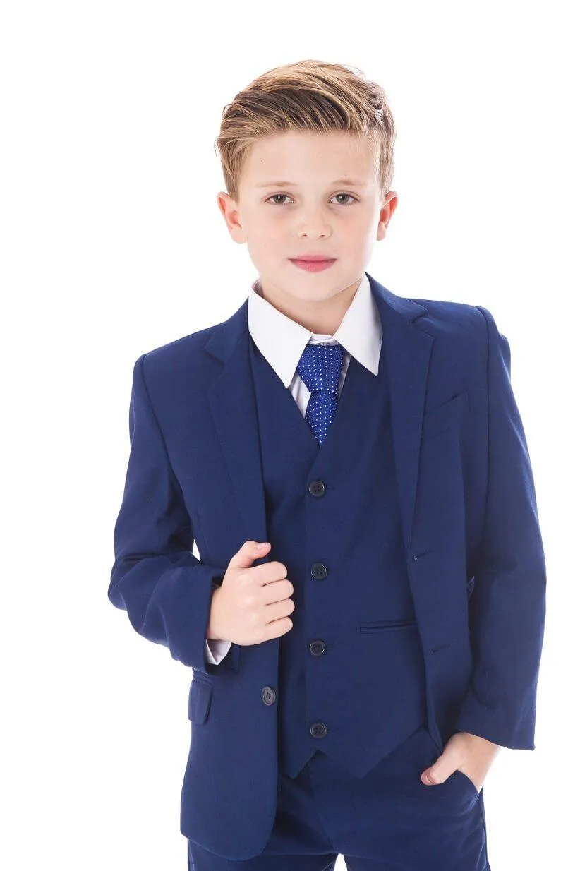 Noah - Royal Blue 5 Piece Suit