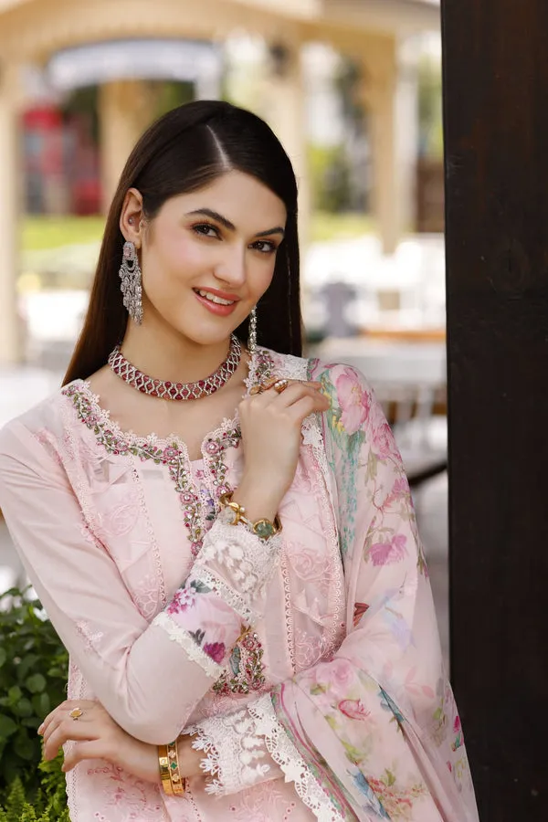 Noor by Saadia Asad | Eid Handwork Schiffli Laserkari '23 | D10-Sial
