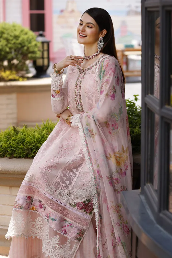 Noor by Saadia Asad | Eid Handwork Schiffli Laserkari '23 | D10-Sial