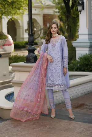 Noor by Saadia Asad | Eid Handwork Schiffli Laserkari '23 | D2-IRIS