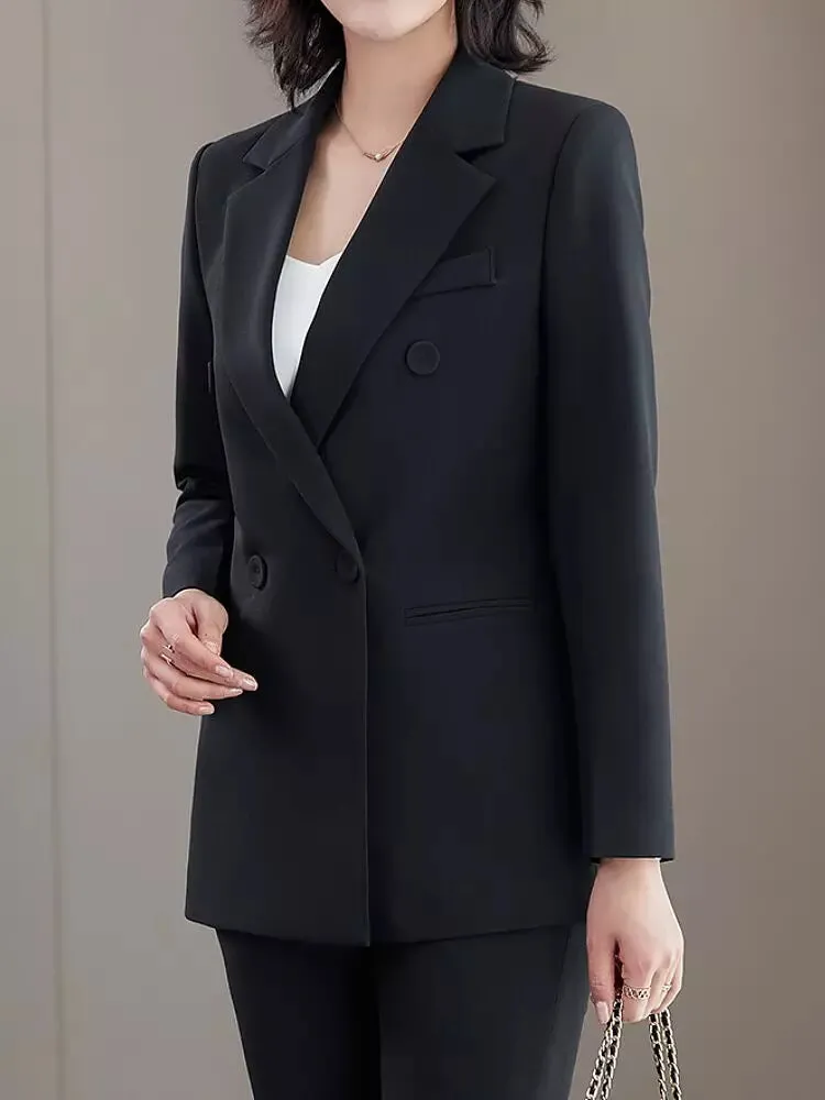 Office Suits Blazer Set Long Sleeve