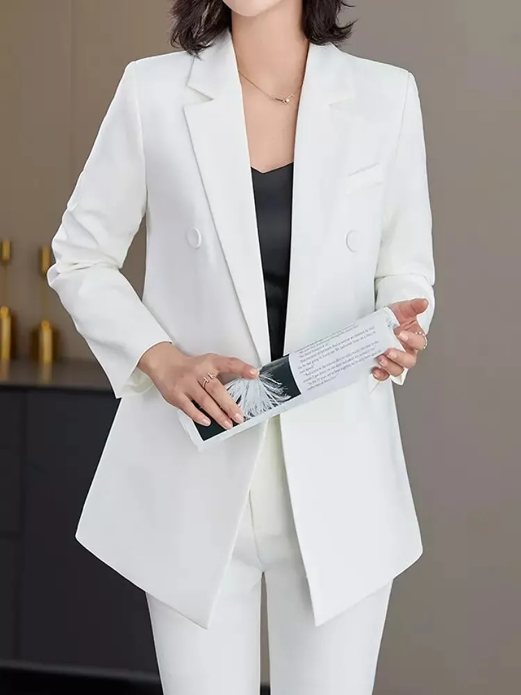 Office Suits Blazer Set Long Sleeve