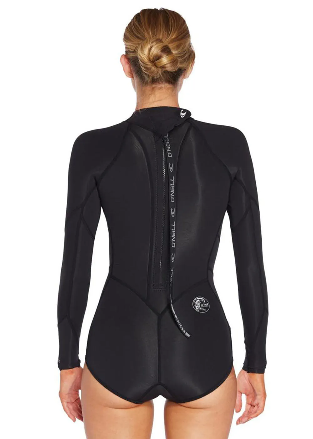 ONeill Womens Bahia 2mm Back Zip Long Sleeve Mid Spring Suit