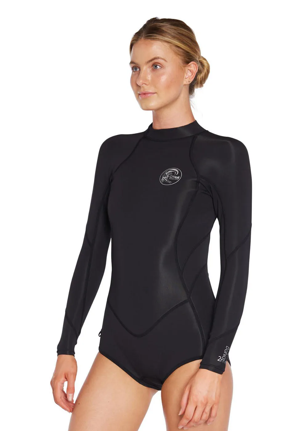 ONeill Womens Bahia 2mm Back Zip Long Sleeve Mid Spring Suit