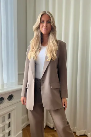 ONLLana Berry Blazer - Mørk Beige