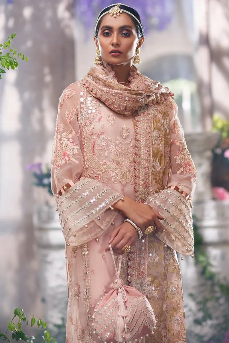 OPAL BLOSSOM | Mahgul The Empress's Dream Wedding Collection 2021 | Unstitched Embroidered Net Suits