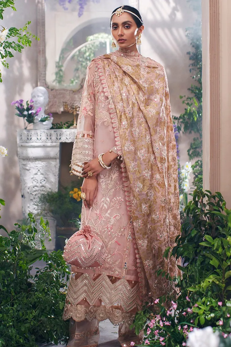 OPAL BLOSSOM | Mahgul The Empress's Dream Wedding Collection 2021 | Unstitched Embroidered Net Suits