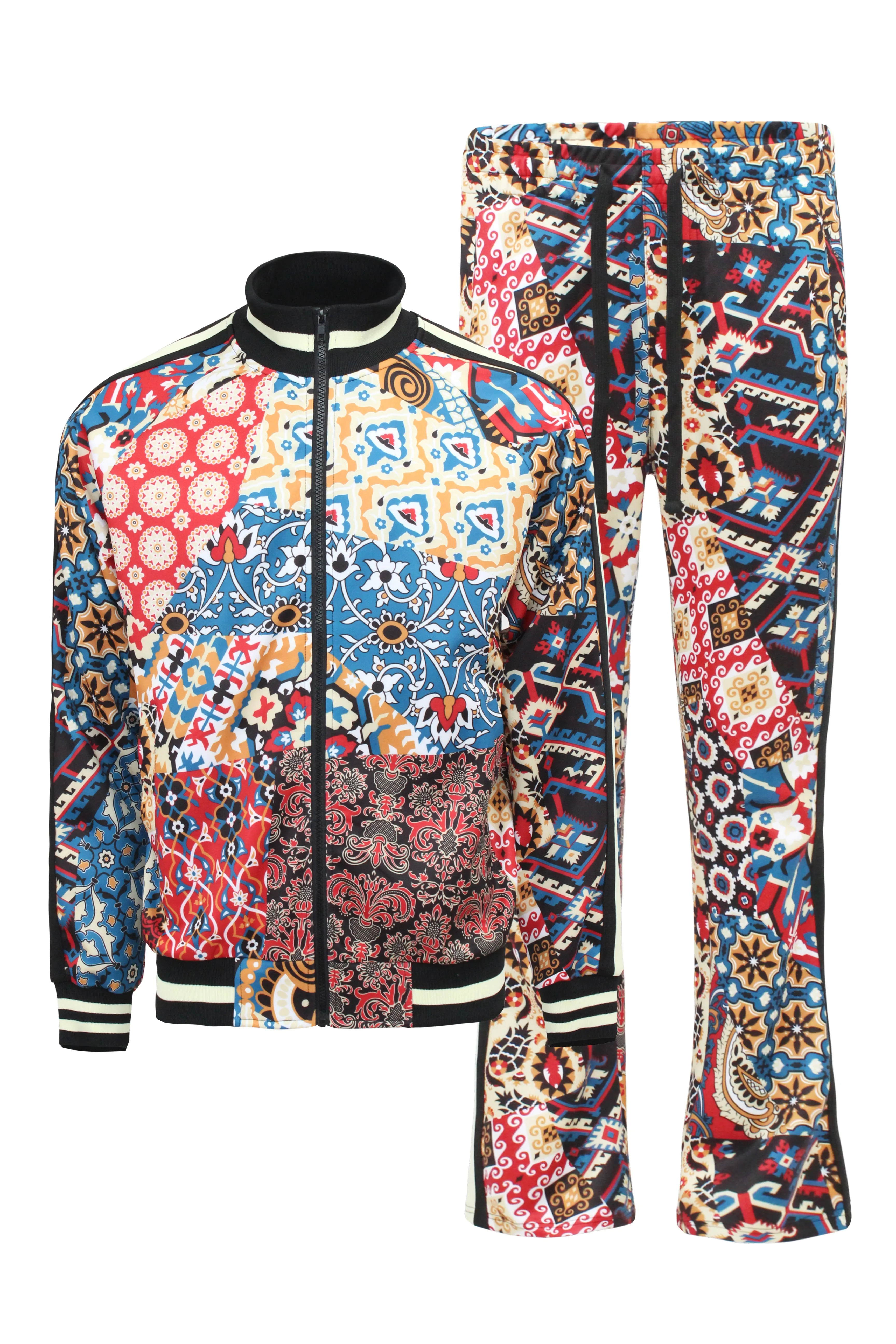 Paisley Collage Track Suit