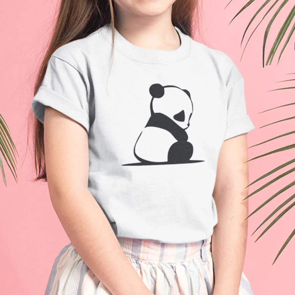 Panda - Short Sleeve Graphic Matching Shirts set for Mommy and Me