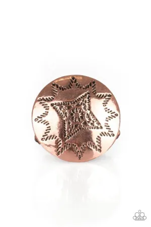 Paparazzi Accessories - Rural Radius - Copper  Ring
