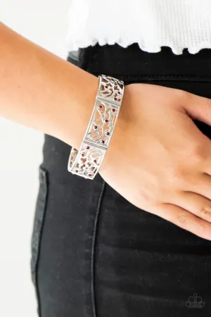 Paparazzi Accessories - Yours and VINE - Red Bracelet