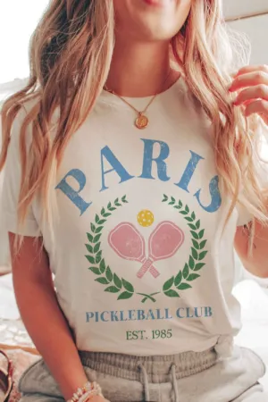 Paris Pickleball Tee