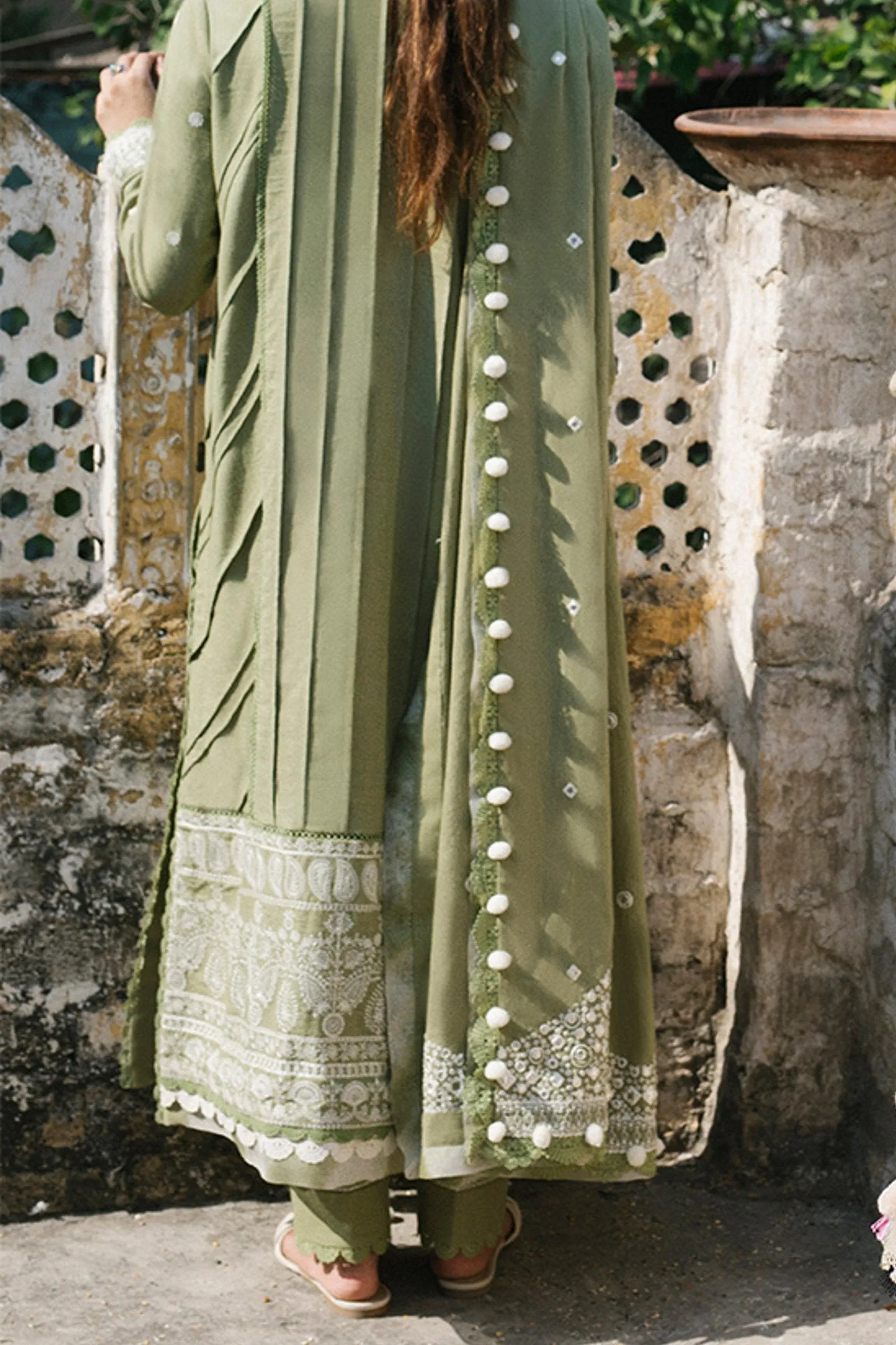 PARISA (ZW21-03) |  Zaha Hamrahi Winter Collection 2021 | Unstitched Embroidered Karandi Suits