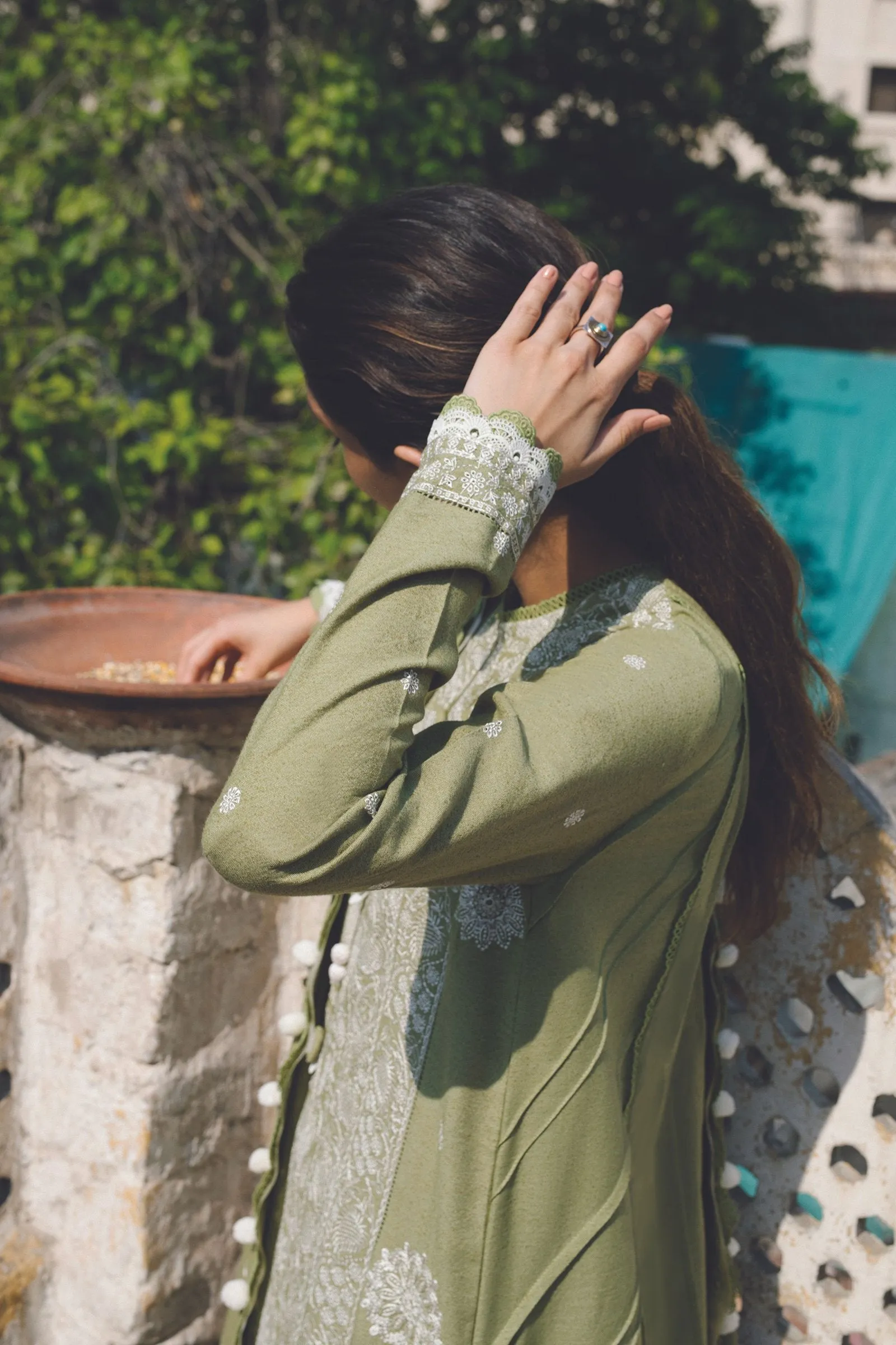 PARISA (ZW21-03) |  Zaha Hamrahi Winter Collection 2021 | Unstitched Embroidered Karandi Suits