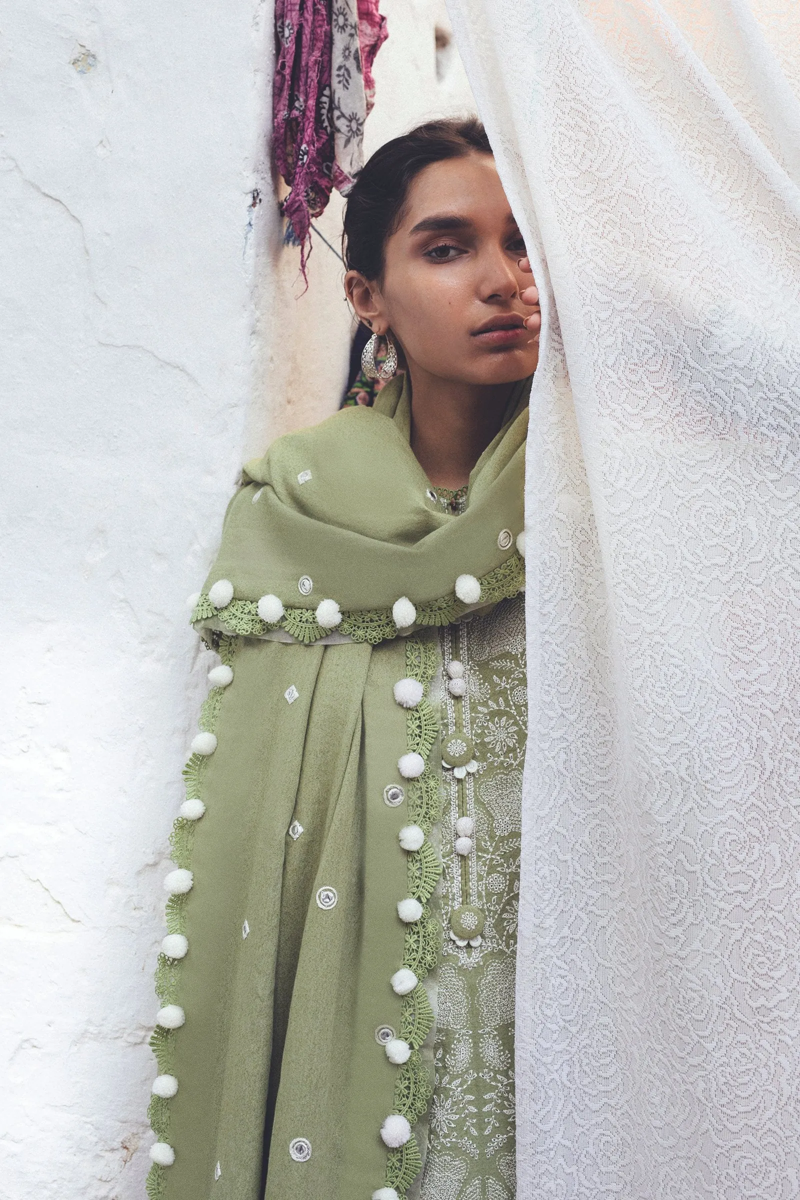 PARISA (ZW21-03) |  Zaha Hamrahi Winter Collection 2021 | Unstitched Embroidered Karandi Suits