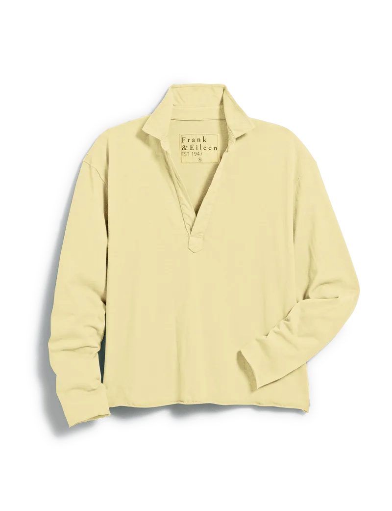 Patrick Popover Henley - Heritage Jersey Canary