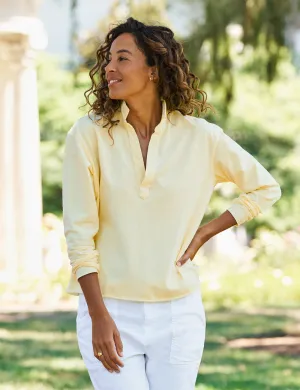 Patrick Popover Henley - Heritage Jersey Canary
