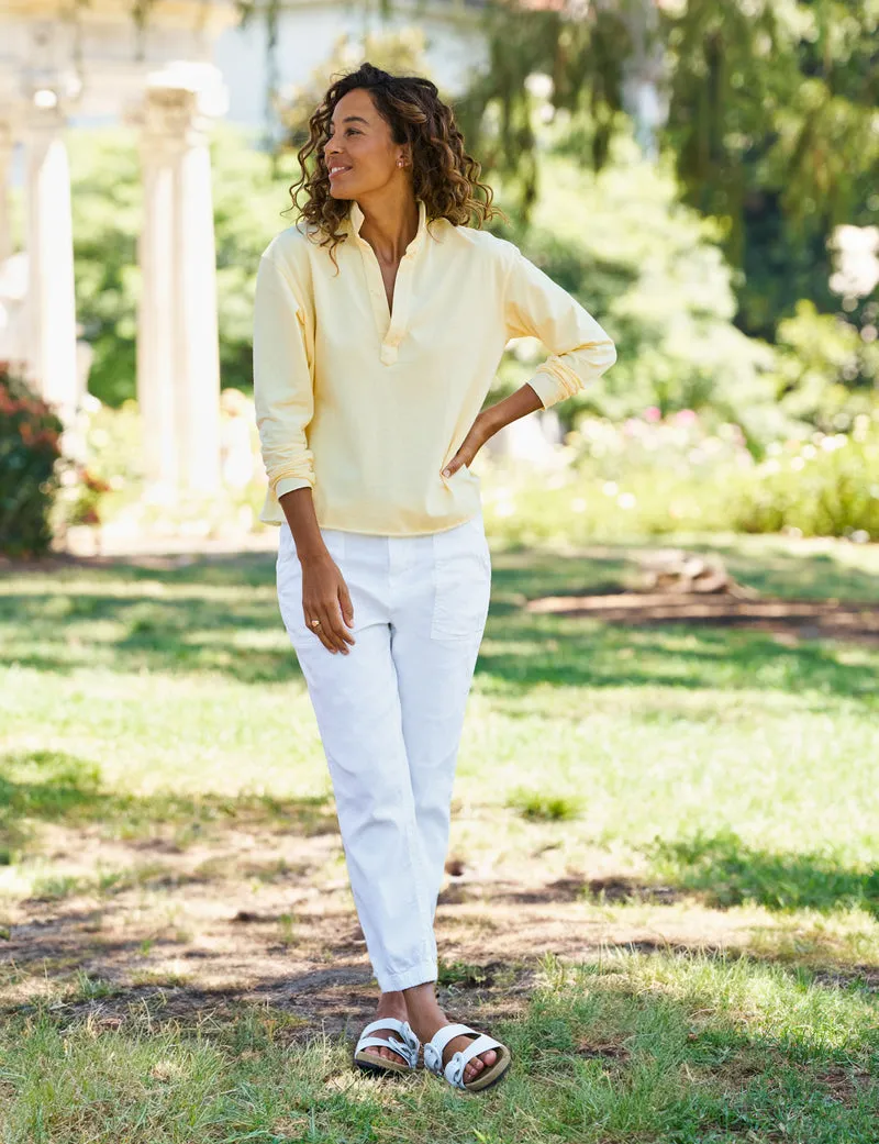 Patrick Popover Henley - Heritage Jersey Canary