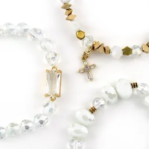 PEACE & JOY BRACELET STACK