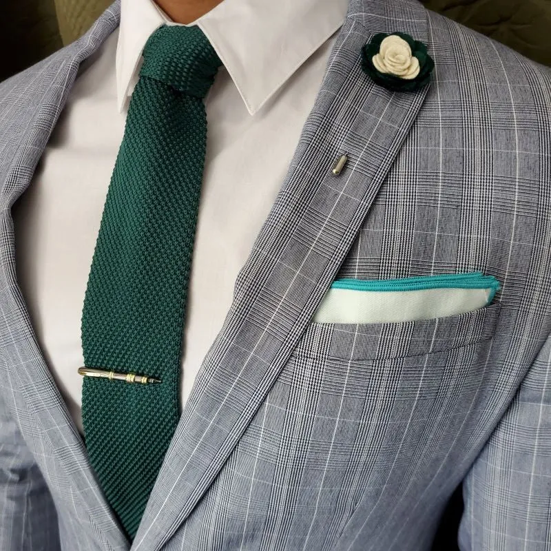 Pen Gold Pewter Tie Bar