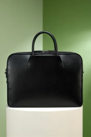Perona   I   Makoto I Women-Leather Bags& Accessories -Breifcase-Pmb-Fv21-29-Black   AS7845