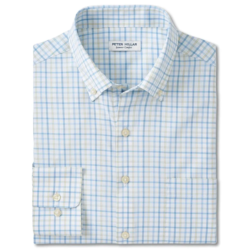 Peter Millar Eastport Performance Twill Sport Shirt