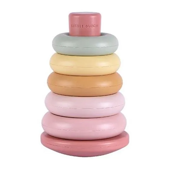 Pink Stacking Rings, Little Dutch