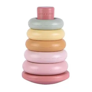 Pink Stacking Rings, Little Dutch