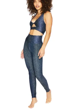 Piper Leggings (Navy Splatter)