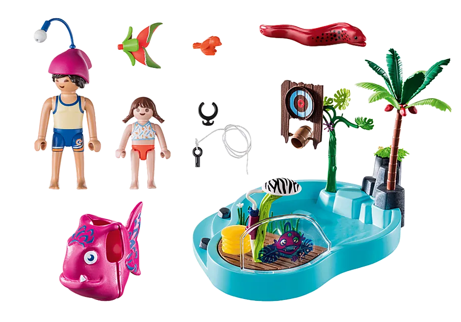 Playmobil Small Pool with Water Sprayer