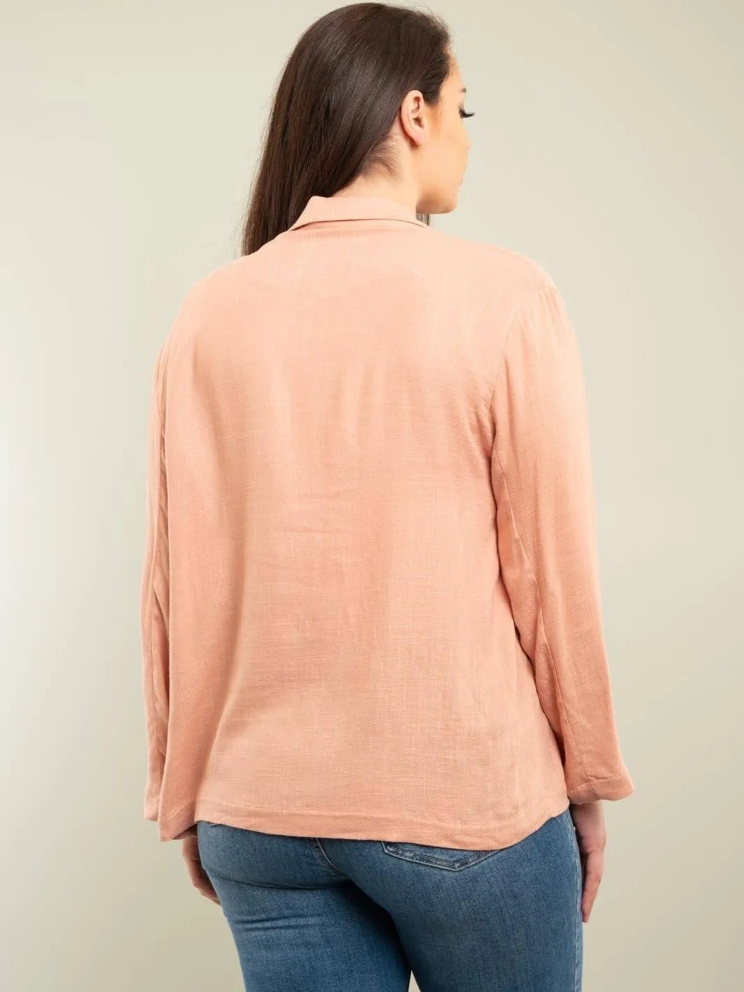 PLUS SIZE BLAZER
