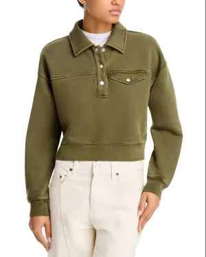 Polo Henley Sweatshirt Surplus