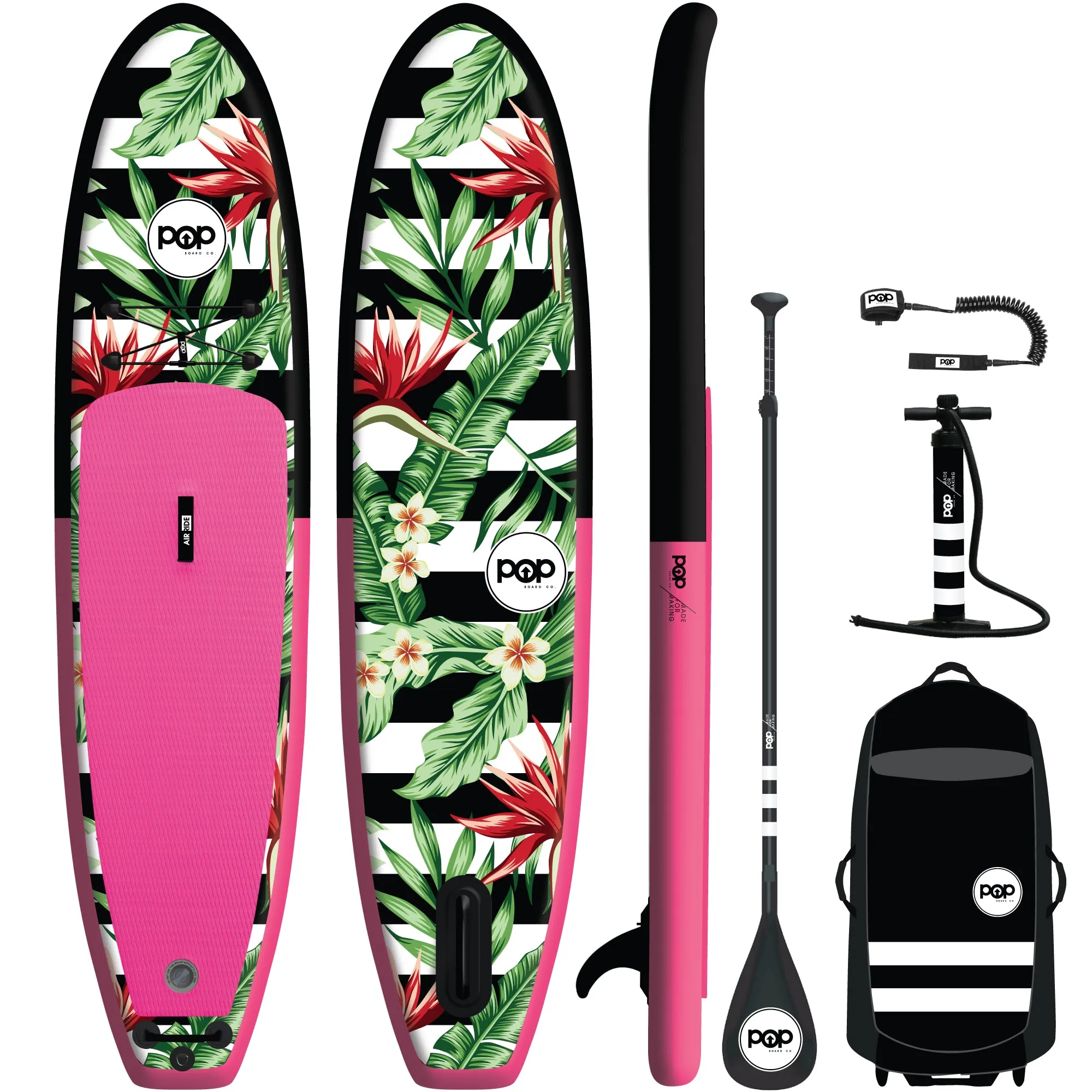 POP Royal Hawaiian Inflatable SUP Board