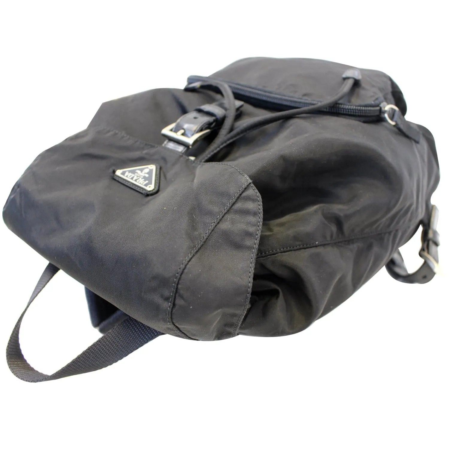 PRADA Nylon Backpack Bag Black