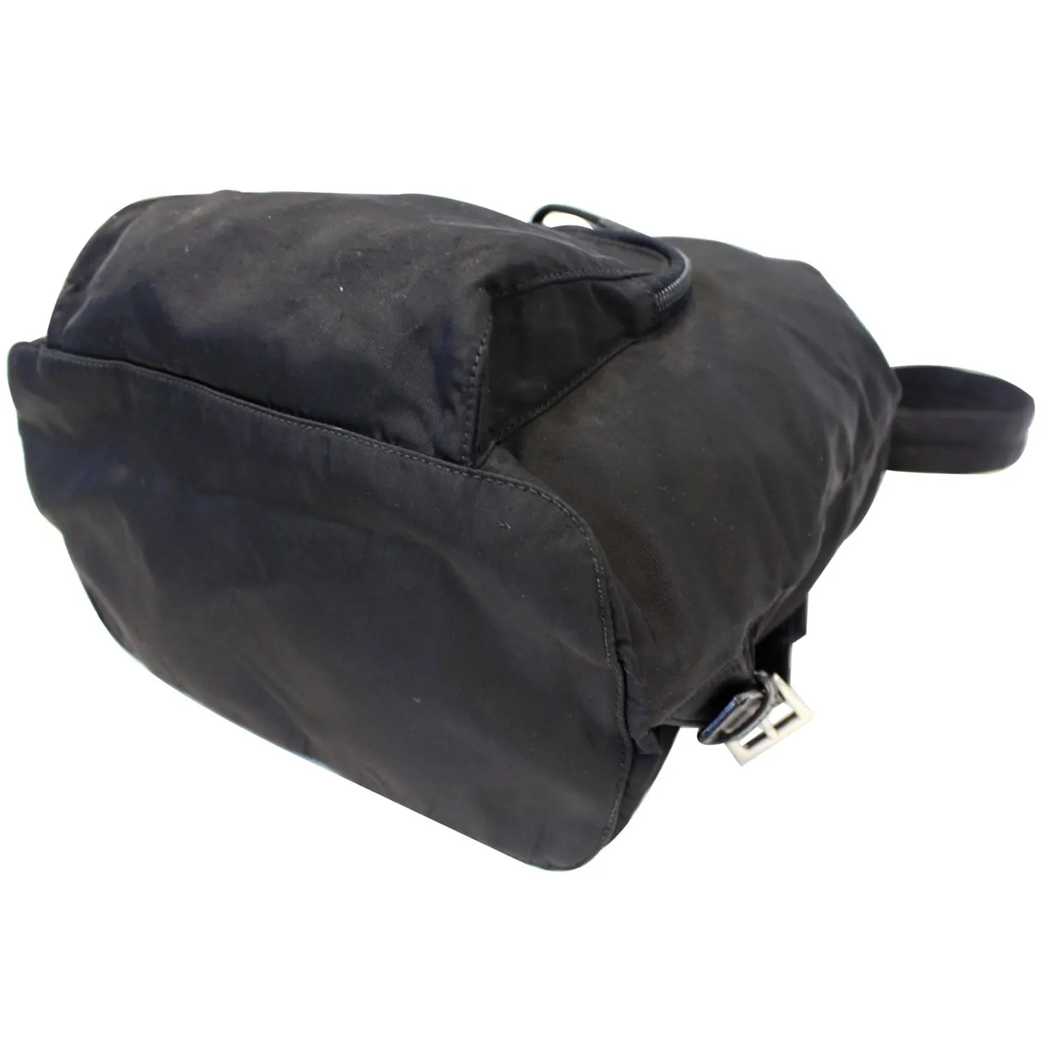 PRADA Nylon Backpack Bag Black
