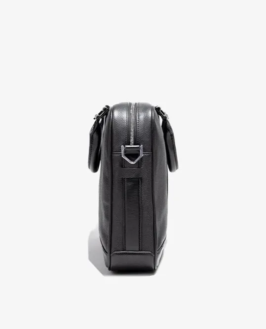 PRE-SALE | BLACK LEATHER FORMAL BRIEFCASE