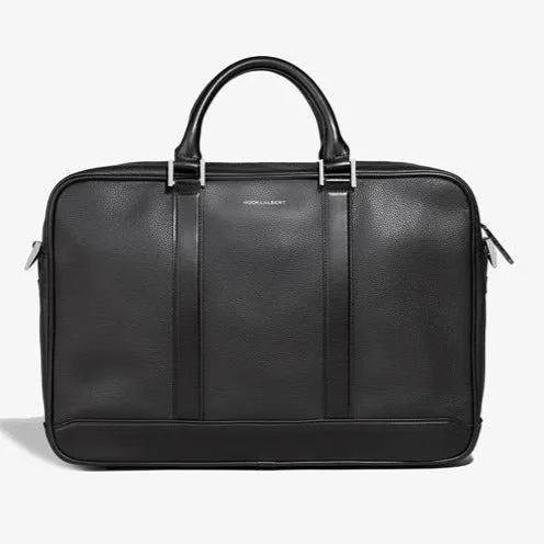 PRE-SALE | BLACK LEATHER FORMAL BRIEFCASE