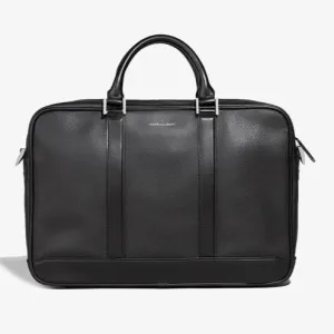 PRE-SALE | BLACK LEATHER FORMAL BRIEFCASE