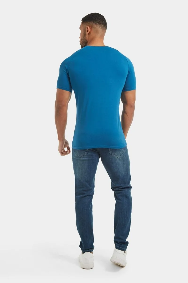 Premium Muscle Fit T-Shirt in Teal