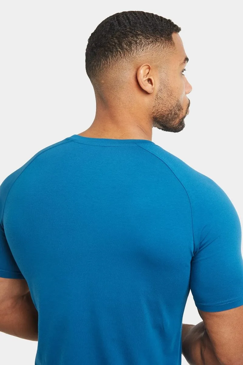 Premium Muscle Fit T-Shirt in Teal