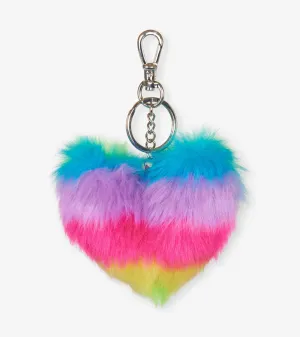 Prismatic Pom Pom Bag Charm