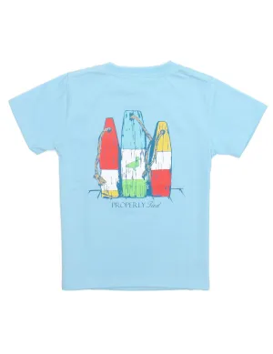 Properly Tied LD Oh Buoy Powder Blue S/S Tee