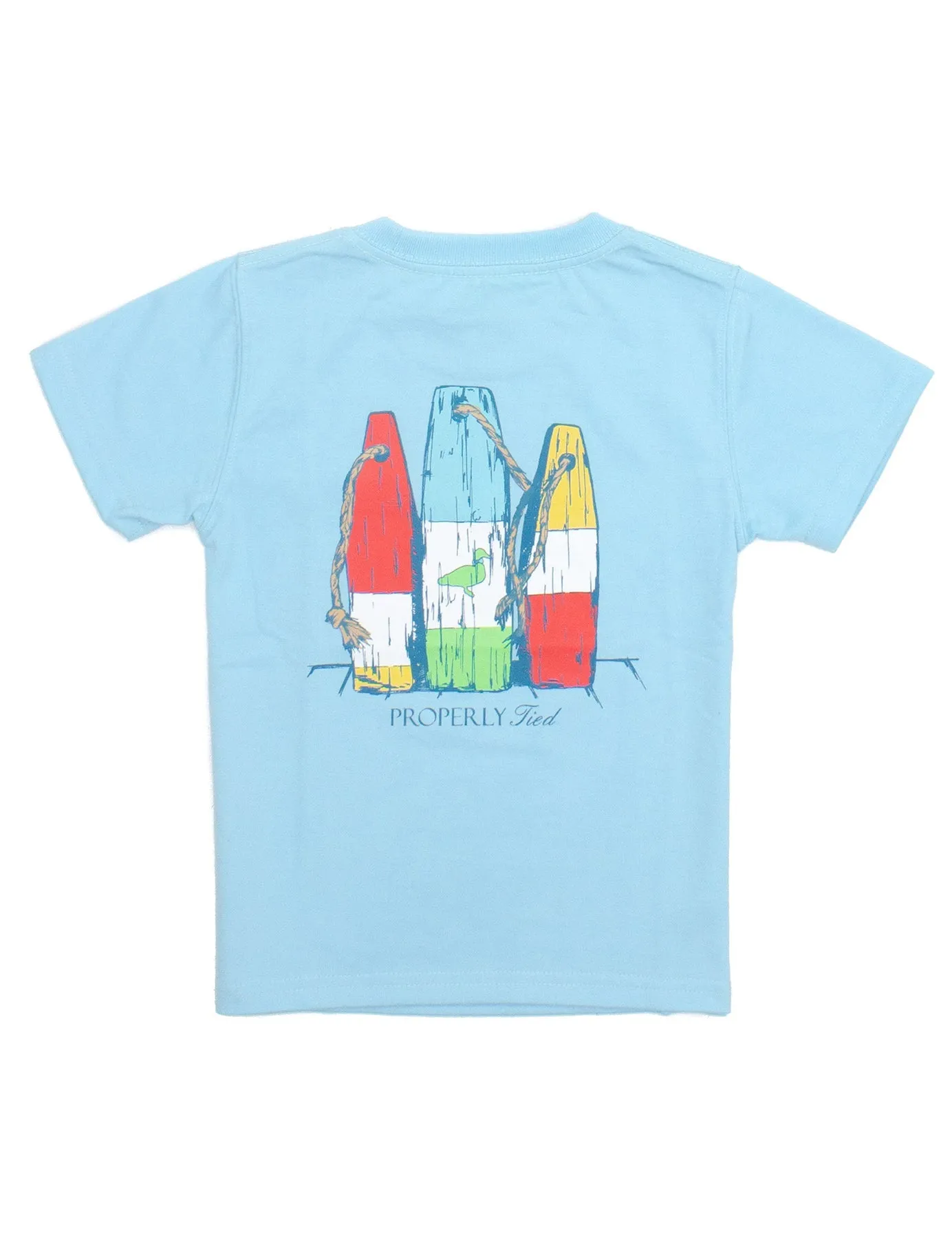 Properly Tied LD Oh Buoy Powder Blue S/S Tee