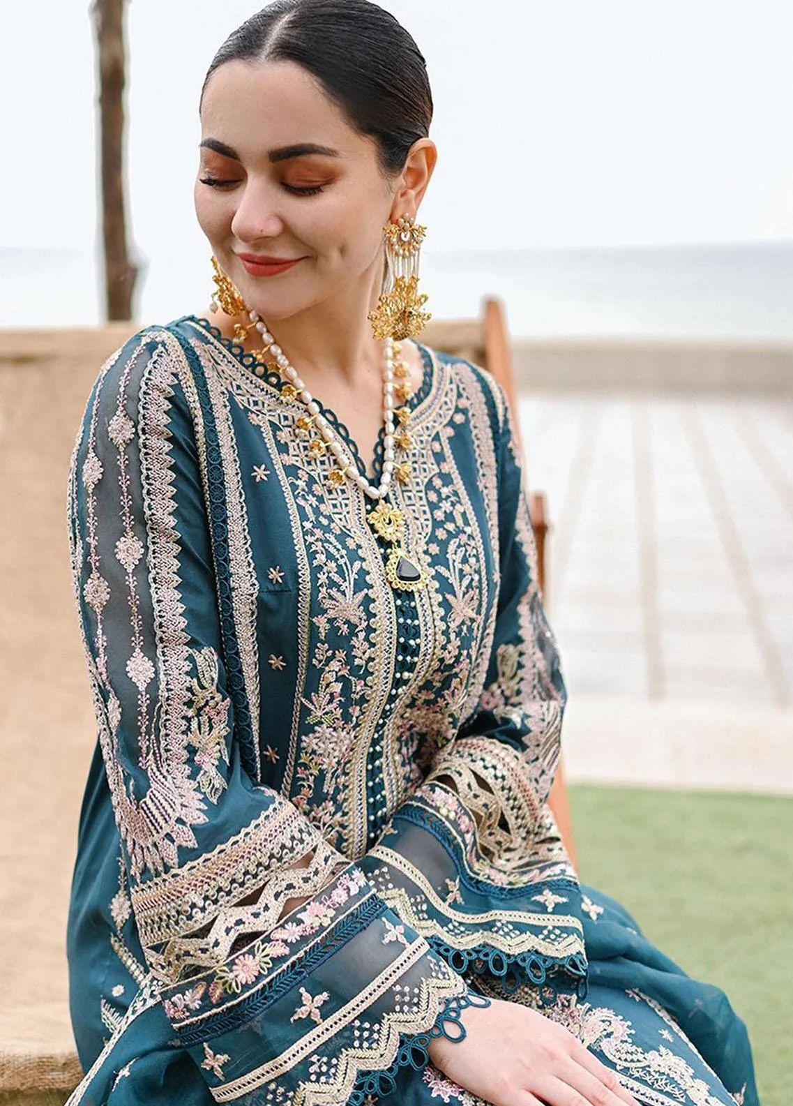 QALAMKAR | LUXURY LAWN’23 | SP-10 ZAHRA