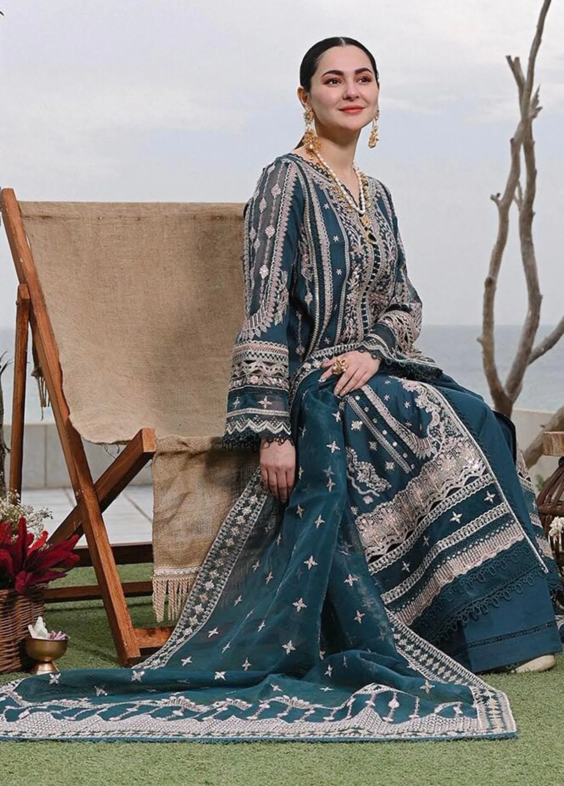 QALAMKAR | LUXURY LAWN’23 | SP-10 ZAHRA