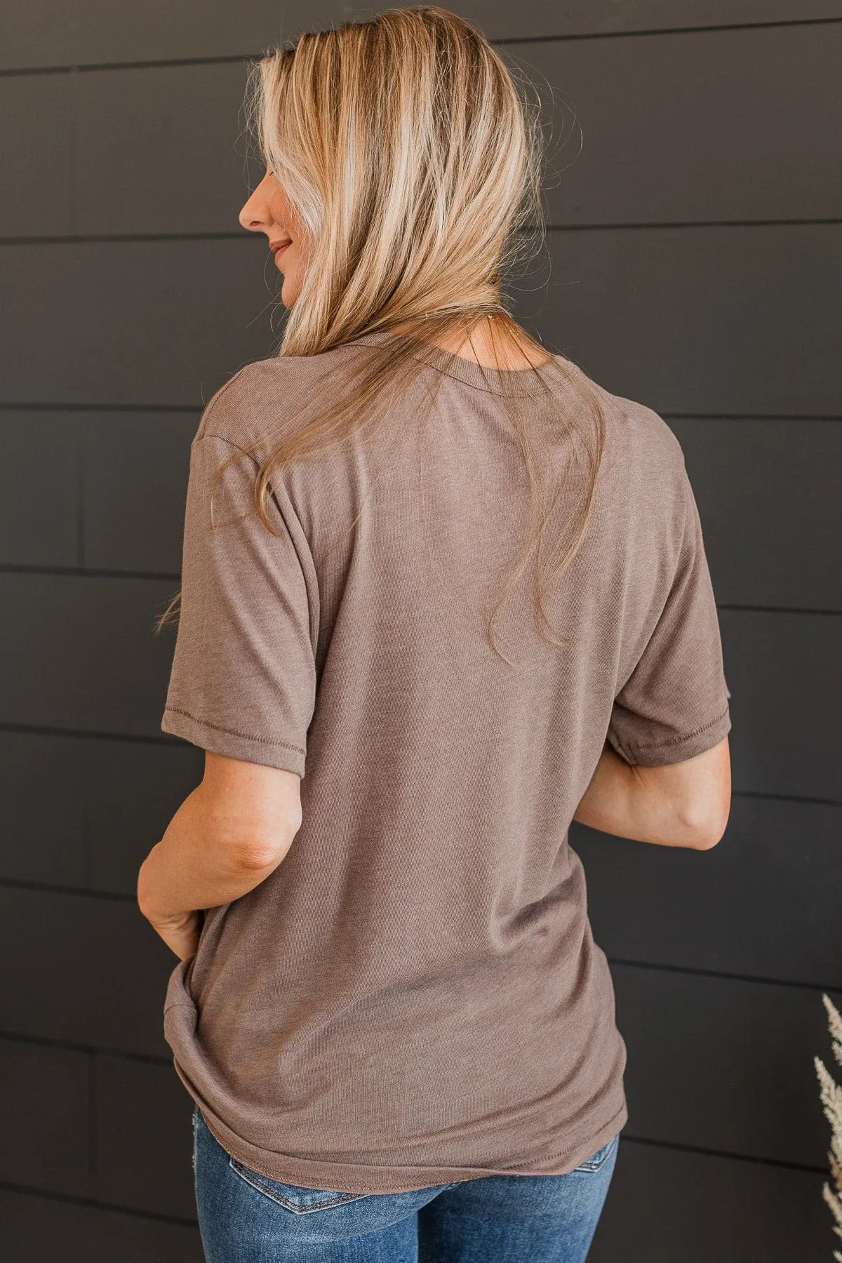 "Amazing Grace" Graphic Tee- Taupe