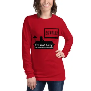 "Netflix Enthusiast" - Unisex Long Sleeve Tee