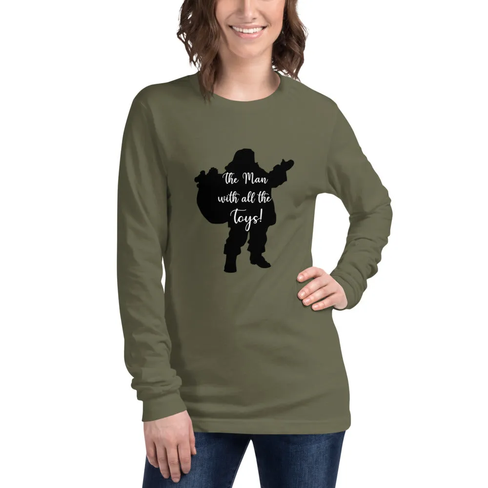 "Santa the Toy Man" - Unisex Long Sleeve Tee