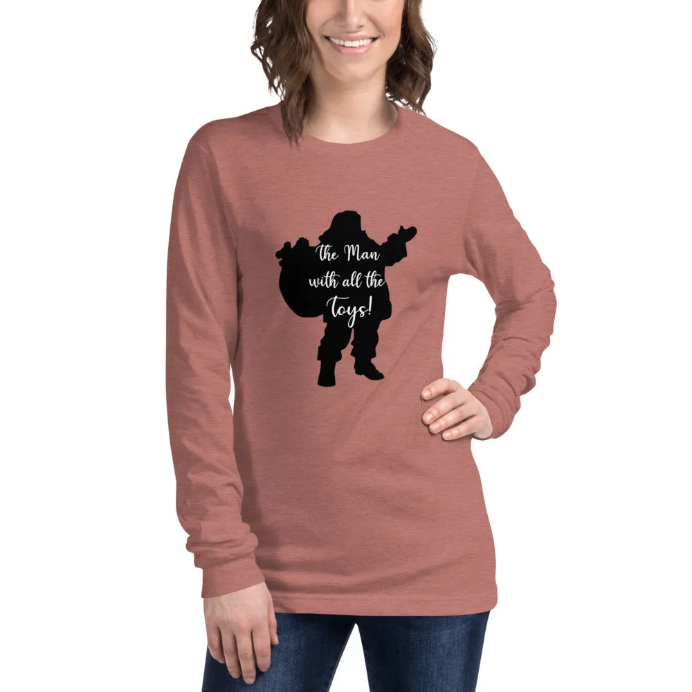 "Santa the Toy Man" - Unisex Long Sleeve Tee