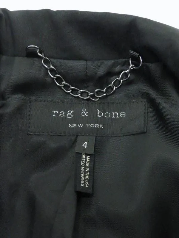 Rag & Bone Womens' Suits & Suit Separates: Blue 100% Cotton Size 4, Pre-owned
